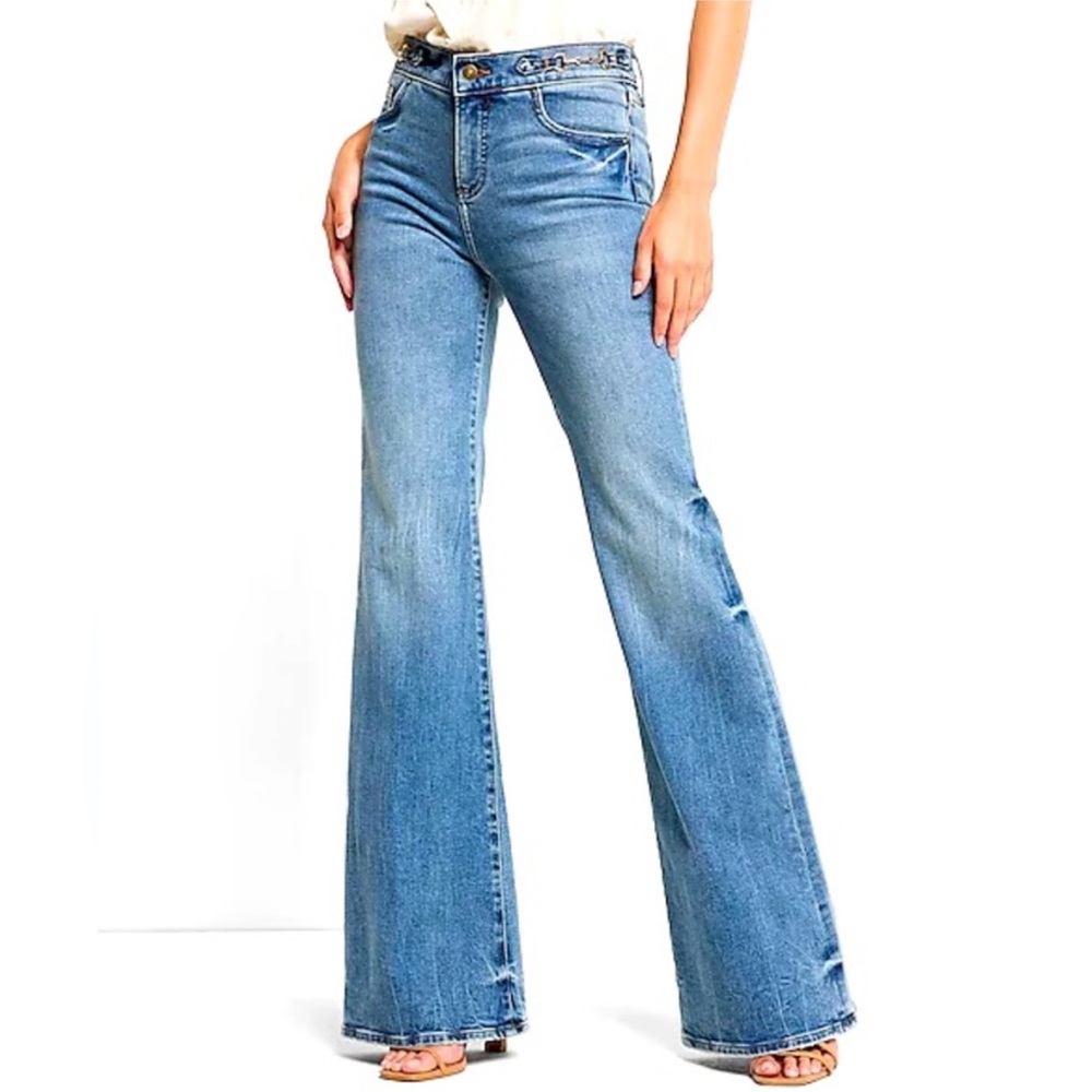 Express 70’s Flare Mid Rise NWT